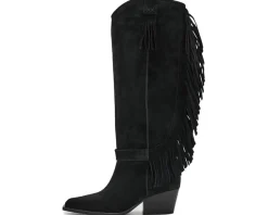 Free People Faith Fringe Western Boots Women's