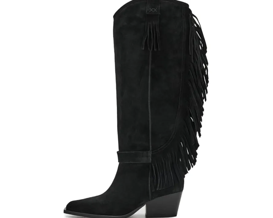 Free People Faith Fringe Western Boots Women's