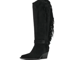 Free People Faith Fringe Western Boots Women's