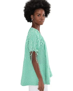 Free People Farley Gingham Tunic Women's