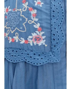 Free People Farrah Embroidered Tunic Women's