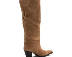 Free People Fast Lane Fringe Boots Women's