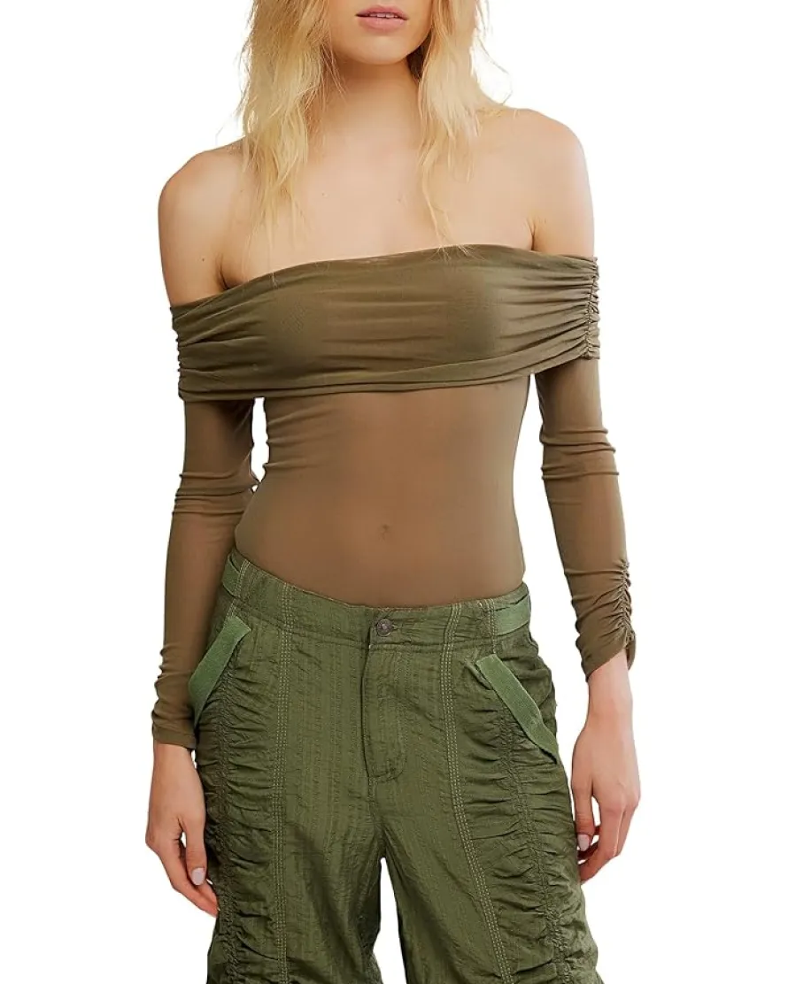Free People Forget Me Not Bodysuit Women's