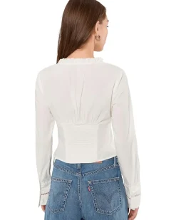 Free People Frankie Corset Long Sleeve Top Women's