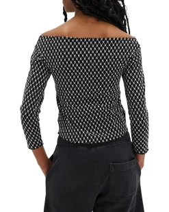 Free People Gia Eyelet Top Women's