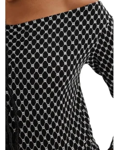 Free People Gia Eyelet Top Women's