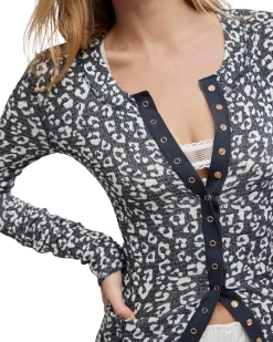 Free People Going Places Printed Cardi Women's