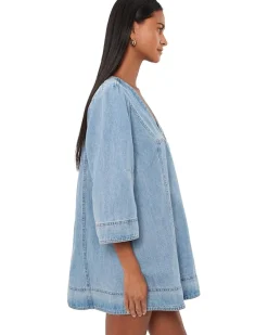Free People Goldie Baloon Sleeve Women's