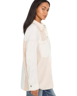 Free People Ivory Mountain Roads Shirt Women's