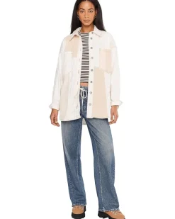 Free People Ivory Mountain Roads Shirt Women's
