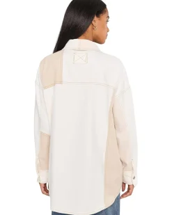 Free People Ivory Mountain Roads Shirt Women's