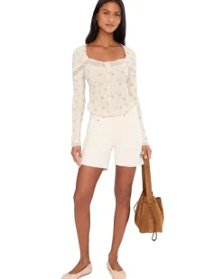 Free People Lets Party Cardi-Print Women's