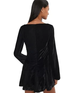 Free People Linney Velvet Mini Women's