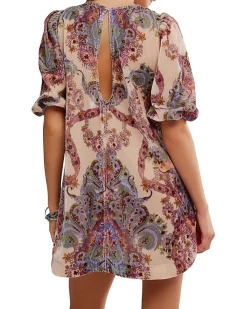 Free People Maye Printed Velvet Tunic Women's