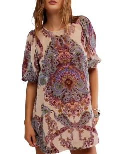 Free People Maye Printed Velvet Tunic Women's