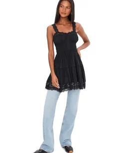 Free People So In Love Mini Slip Women's