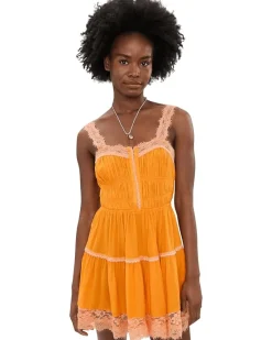 Free People So In Love Mini Slip Women's