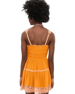 Free People So In Love Mini Slip Women's