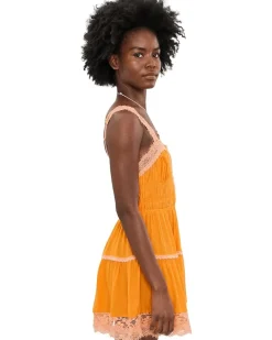 Free People So In Love Mini Slip Women's