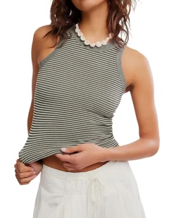 Free People So Soft Seamless Modal Stripe Tank Women's