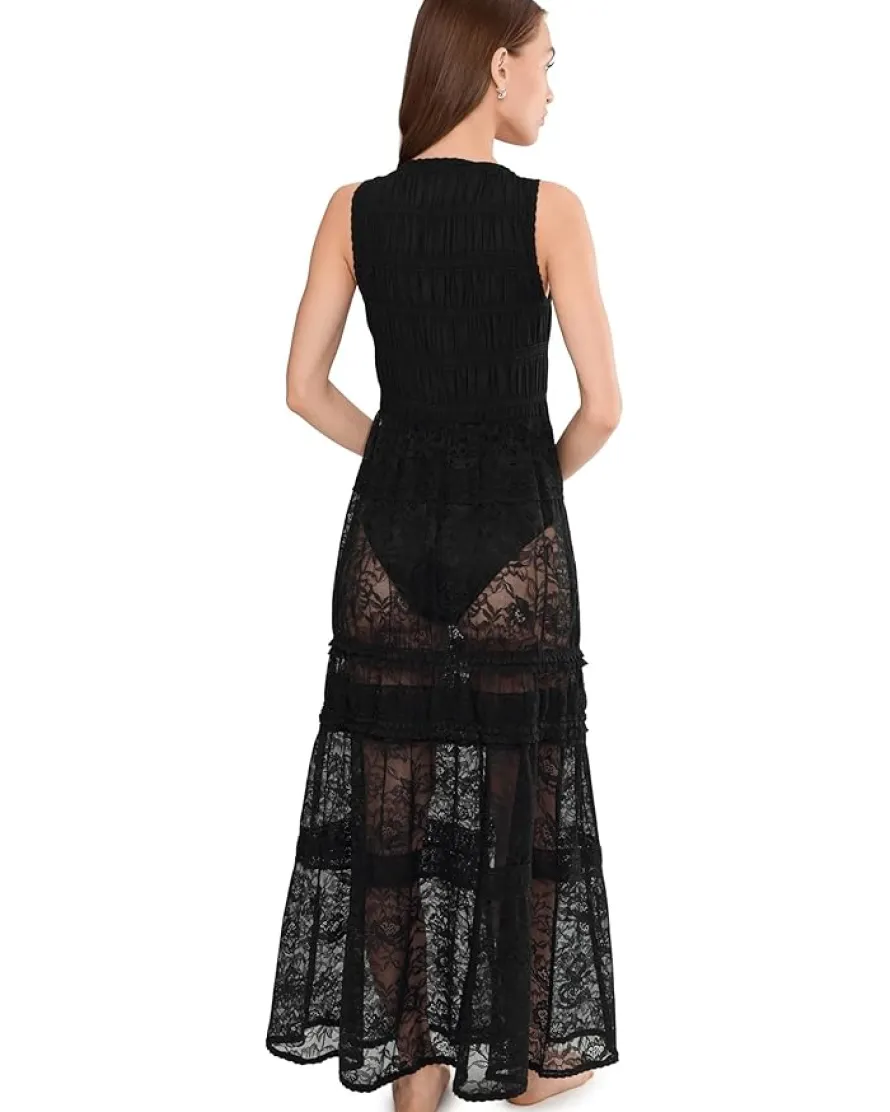 Free People Sweet Saloon Sleeveless Maxi Bodysuit Women's
