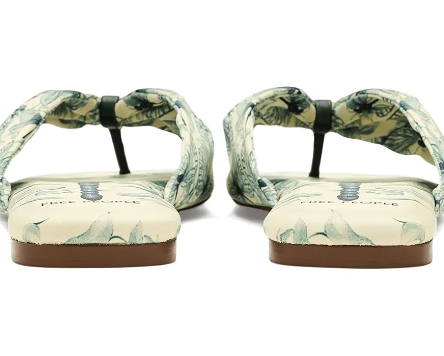 Free People Tia Ruched Printed Sandals Women's