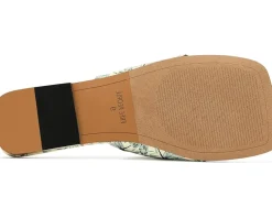 Free People Tia Ruched Printed Sandals Women's