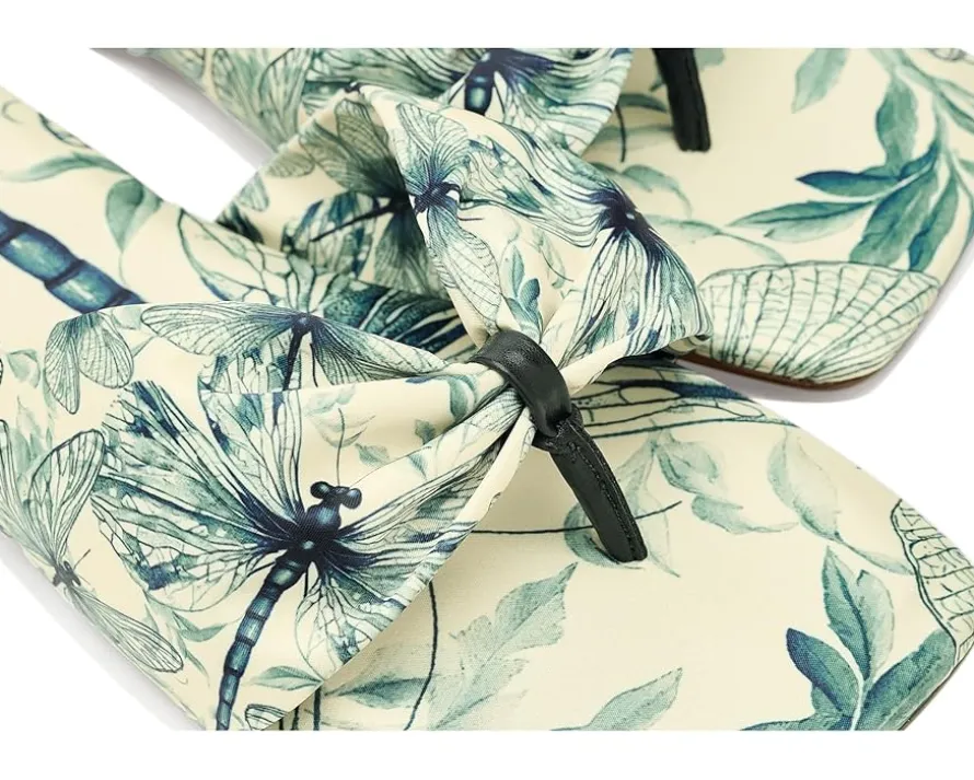 Free People Tia Ruched Printed Sandals Women's