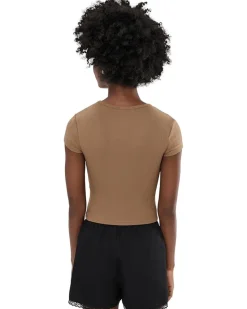 Free People Wait A Minute Baby Tee Women's