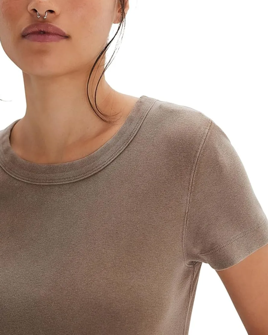 Free People We The Free Atlas Crew Tee Women's