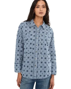 Free People We The Free Flower Shirt Women's