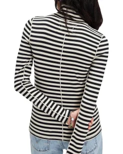 Free People We The Free Good Good Stripe Turtleneck Women's