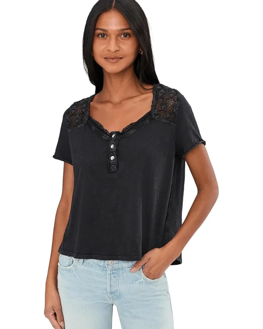 Free People We The Free Heirloom Henley Women's