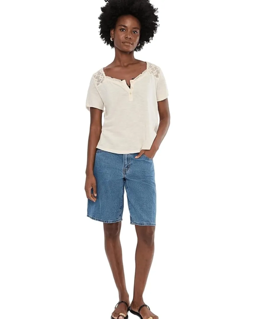 Free People We The Free Heirloom Henley Women's