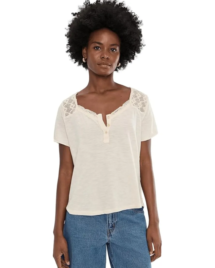 Free People We The Free Heirloom Henley Women's