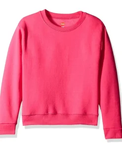 Hanes Girls' Big EcoSmart Graphic Sweatshirt