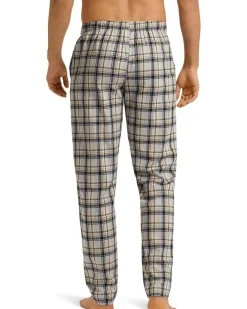 Hanro Flannel Cotton Drawstring Pajama Pants Men's