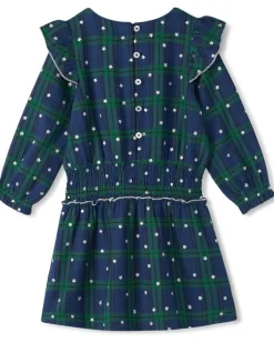 Hatley Kids Blackwatch Plaid Smocked Waist Dress (Toddler/Little Kid/Big Kid)
