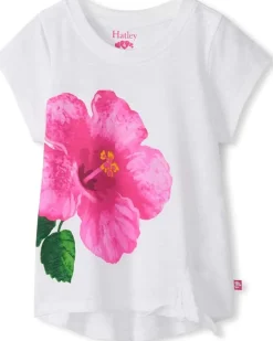 Hatley Kids Hibiscus Tie Front Tee (Toddler/Little Kid/Big Kid)