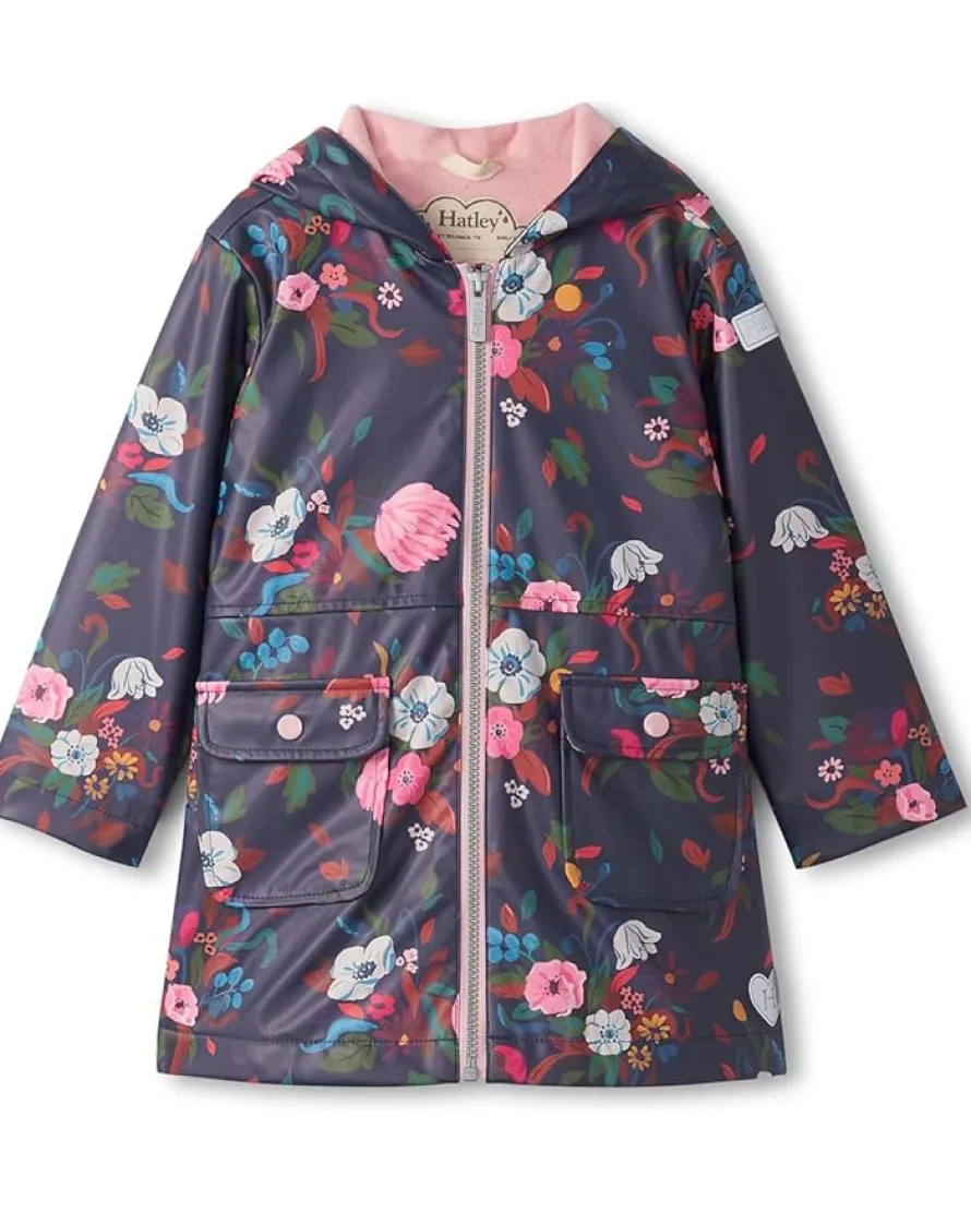 Hatley Kids Peplum Rain Jacket (Toddler/Little Kid/Big Kid)