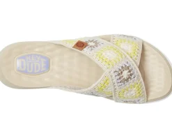 Hey Dude Christi Slide Cottage Crochet Women's