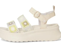 Hey Dude Delray Buckle Cottage Crochet Women's