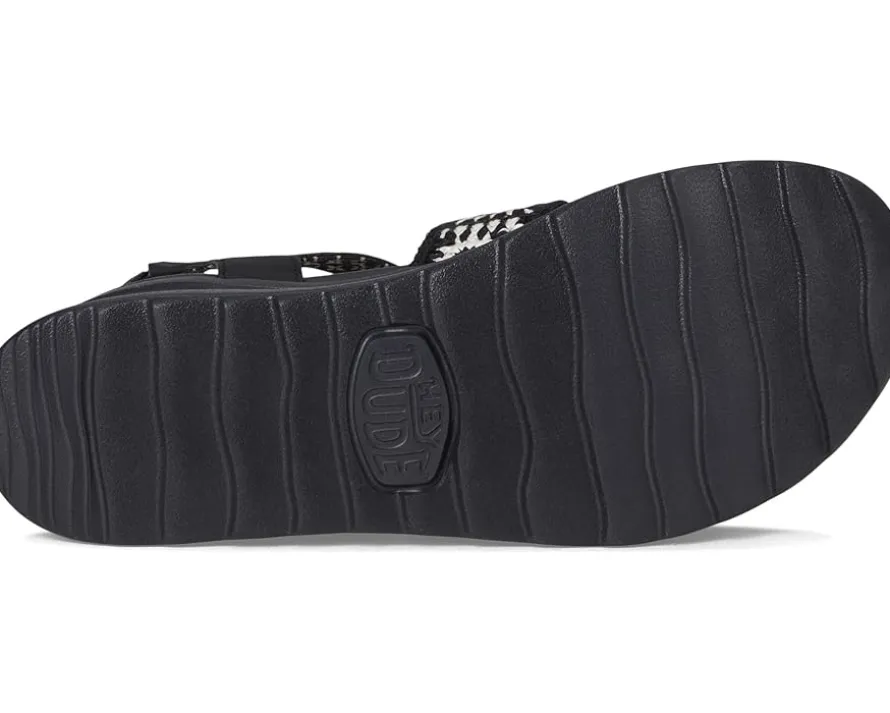 Hey Dude Delray Buckle Cottage Crochet Women's