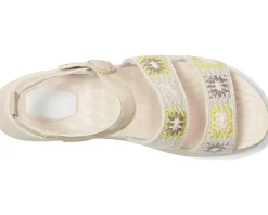 Hey Dude Delray Buckle Cottage Crochet Women's