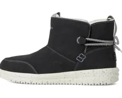 Hey Dude Kids Camden Bow Boots Cozy (Little Kid/Big Kid)