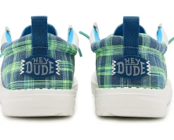 Hey Dude Kids Wally Funk Prep Plaid (Little Kid/Big Kid)