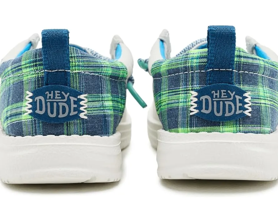 Hey Dude Kids Wally Funk Prep Plaid (Toddler)