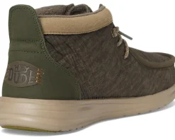 Hey Dude Wally Mid Gripr Washed Quilt Men's
