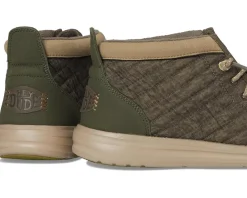 Hey Dude Wally Mid Gripr Washed Quilt Men's