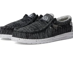 Hey Dude Wally Stretch Mix Slip-On Casual Shoes Men's
